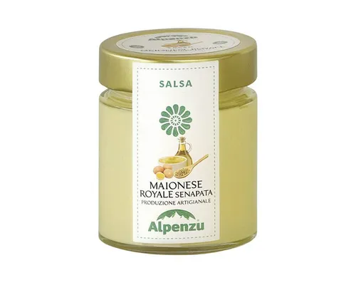 Alpenzu Saucen Alpenzu Salsa Maionese Royale Senapata, Cremige Mayonnaise-Senf Sauce, 125 g
