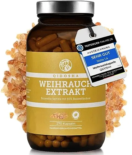 Produktbild QIDOSHA® Boswellia serrata Weihrauchkapseln hochdosiert