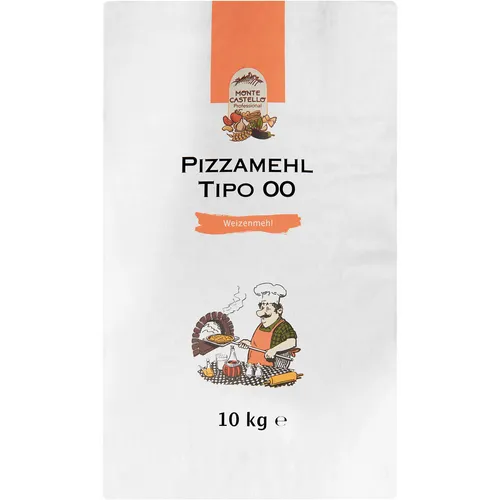 Monte Castello Spezialmehl für Pizza Weizenmehl Type 00 10000g