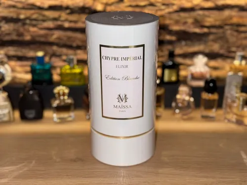 Maissa Paris Eau de Parfum Chypre Imperial Elixir Edition Blanche - Unisex Duft für besondere Anlässe, vereint Eleganz und Raffinesse in einem einzigartigen Aroma, ideal für jeden Tag.
