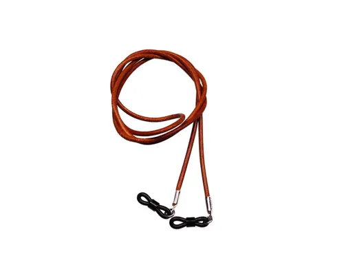 Brillenband echt Leder (Hellbraun)