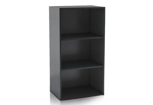 habeig Bücherregal Tube Bücherregal Standregal 3 Fächer Belastung Regalboden Standregal