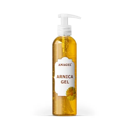 Anagel Arnika-Gel | Beruhigende, entlastende und revitalisierende Haut | Nicht klebrig | Zieht leicht ein (250ml)
