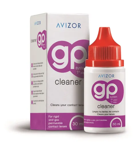 Avizor GP Cleaner 30ml - Reiniger für formstabile, harte Kontaktlinsen