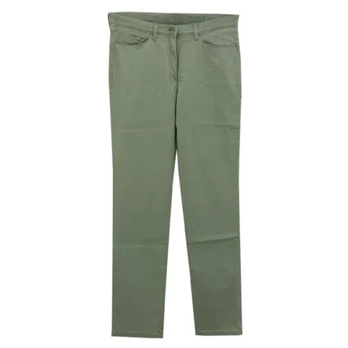 Raphaela by Brax, Style Laura Belle, Damen Jeans Hose Gabardinestretch Icegreen D 42 W 32 L 30