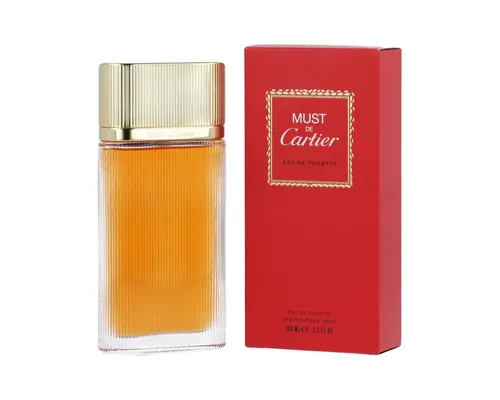 Cartier Must de Cartier pour Femme Eau De Toilette 100 ml - Damendüfte mit einer verführerischen Mischung aus orientalischen und blumigen Noten, ideal für besondere Anlässe oder den täglichen Gebrauch.