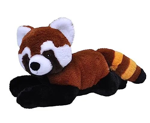 Wild Republic Ecokins Roter Panda - Nachhaltiges Kuscheltier 30 cm - Stofftiere & Teddybären: 100% recyceltes Material, ideal als sicheres erstes Kuscheltier für Babys und lehrreiches Geschenk zur Geburt.