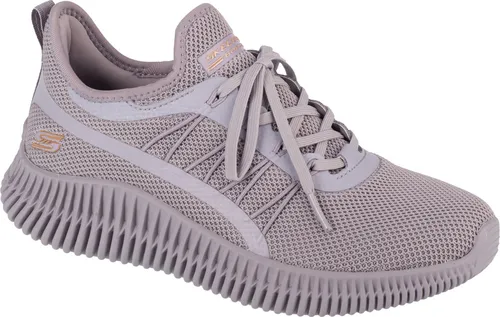 Skechers Damen Bobs Geo New Aesthetics Sneakers - Damen-Sneaker mit technischem Maschengewebe, anpassbarer Schnürung und flexibler Gummi-Traktionslaufsohle für optimalen Komfort und Stil.