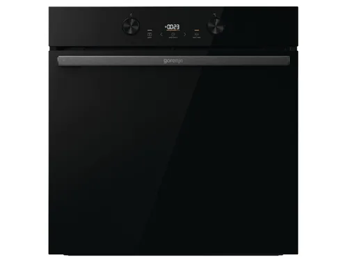 Gorenje BOS6737E20FBG - 739549 Backofen Schwarz - Backofen mit innovativer Heiztechnologie für gleichmäßige Ergebnisse, stilvolles schwarzes Design, ideal für moderne Küchen.