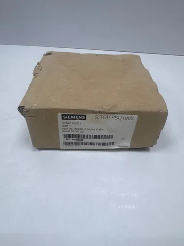 Siemens 6EP1333-2BA20 SITOP PSU100S 24V/5A Netzteil - Stabilisiertes Netzteil für S7/300, ideal für zuverlässige Stromversorgung in industriellen Anwendungen.