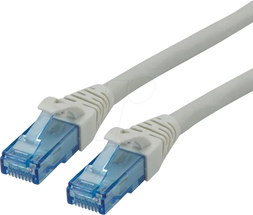 ROLINE 21152702 - Patchkabel Cat.6a UTP, LSOH, grau, 2 m