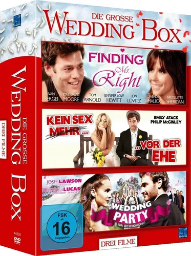 DVD - DIE GROSSE WEDDING BOX - 3-DISC SET - NEU/OVP