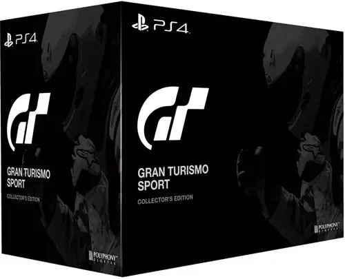 Gran Turismo Sport - Collector's Edition für PlayStation 4 - Exklusive Collector's Edition mit Miniaturmodell des Mercedes-AMG GTS und digitalen Extras, ideal für Autoliebhaber und Fans von Rennspielen.