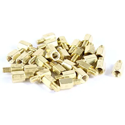 sourcing map 30 Stück PC Case PCB Motherboard Bolzen Distanzbolzen Abstandshalterr M3 6+4mm de