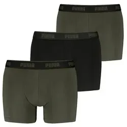 PUMA MEN EVERYDAY BASIC BOXERS 3P XXL - Herrenunterhosen im praktischen 3er-Pack, aus 95% Baumwolle für hohen Tragekomfort und Elastizität, ideal für den täglichen Gebrauch.