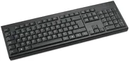 Kensington KB150 EQ - Tastatur - full size - kabellos - 2.4 GHz - QWERTY - GB - FSC-zertifizierter Karton (K75561UK)