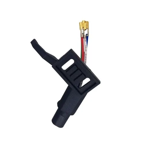 Headshell kurz ADC Norm schwarz Systemträger passend für Plattenspieler mit gera