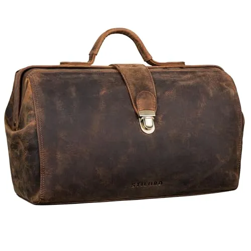 STILORD 'Percy' Arzttasche in braun von STILORD