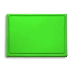 Dick Schneidbrett mit Saftrille – 53 x 32,5 cm, grün