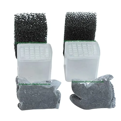 AQUARIUM-PLÜDERHAUSEN Ersatz Filtermaterial Set f. Innenfilter AA-200/AA-200-A,Nicrew,Trixie,Flamingo