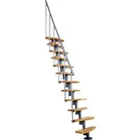 Minka Raumspartreppe Nizza Buche Grau