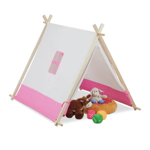 Tipi Zelt für Kinder Kuschelzelt Mädchenzelt Wigwam Kinderzelt Zimmerzelt indoor