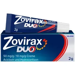 ZOVIRAX Duo 50 mg/g / 10 mg/g Creme 2 g