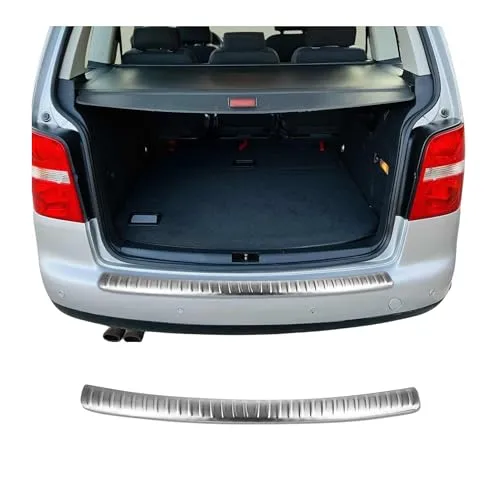 OMAC Ladekantenschutz VW 7512093T - Edelstahl Ladekantenschutz für VW, mattes Finish, schützt Ihre Stoßstange effektiv beim Beladen und sorgt für einen stilvollen Look.