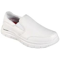 Skechers Herren Flex Advantage Sr Bronwood Küchenschuhe - Herren-Sneaker mit rutschfester Flexsole, leicht und stoßdämpfend, ideal für den Küchenbereich und den ganzen Tag bequem.