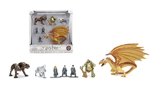 Harry Potter 4,2 cm Mega Pack Die-Cast Sammelfiguren, Spielzeug für Kinder und Erwachsene
