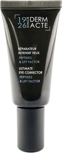 Academie Derm Acte Ultimate Eye Corrector für Frauen - Augencreme zur Korrektur sichtbarer Hautalterung, reduziert Linien und stärkt die Augenpartie, stimuliert Wimpernwachstum für dichtere Wimpern.