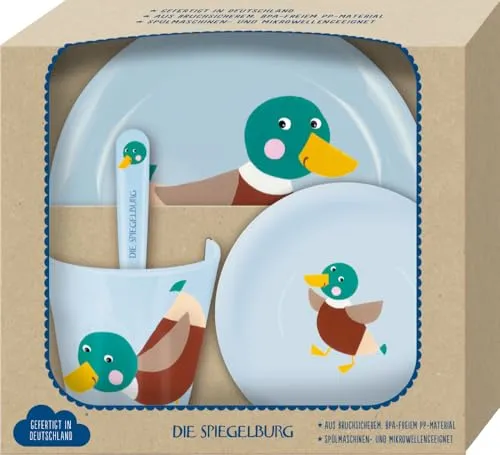 DIE SPIEGELBURG Geschirr Geschenkset Ente von Die Spiegelburg