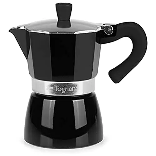 Tognana Coffee Star Black Moka Kaffeebereiter 3 Tassen