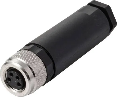 TRU COMPONENTS TC-13752052 Sensor/Aktor Einbaubuchse M8 x 1 Buchse, gerade Polzahl Sensoren: 4 1St.