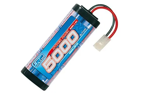 LRP Modellbausatz Hyper Pack 5000 - 7.2V NiMH Akku - Modellbausatz für R/C Fahrzeuge mit High-Power Racing Stickpack, verbesserte Qualität und hohe Zyklusfähigkeit, ideal für lange Rennen.