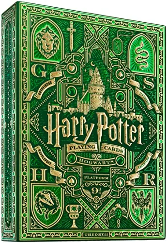 Harry Potter Playing Cards Green Version