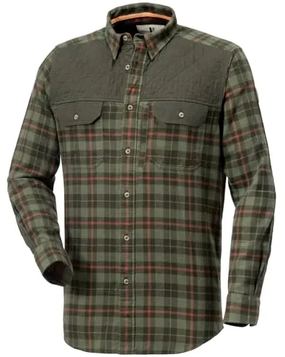 Parforce Jagdhemd Naturium Oliv/Orange, 3XL