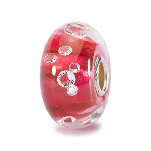 Trollbeads Damen Diamanten Bead pink TGLBE-00017