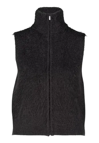 Strickjacke ZERO Damen Strickweste mit Reißverschluss von Zero