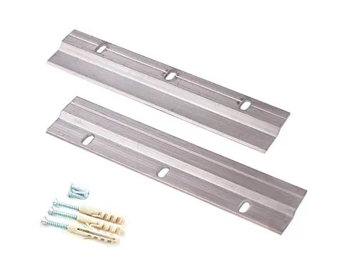 Hochbelastbares Aufhängungssystem für Bilder und Spiegel, mit Z-Winkelleisten – Schwebe-Aufhängungssystem + Befestigungsmaterial