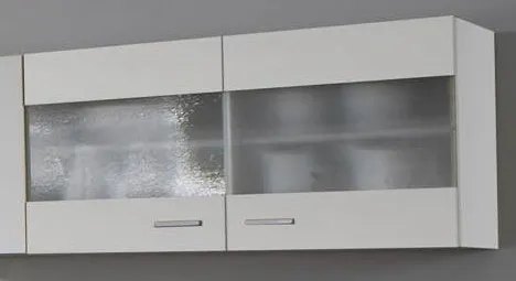 GIRONA Glas-Hänger 100 ca. 100x54 cm Weiss    von Menke