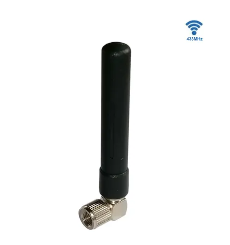 433MHz Righ-Angle Nickle-Plated SMA-J(male) connector 7cm 3dBi e.g.WirelessModem