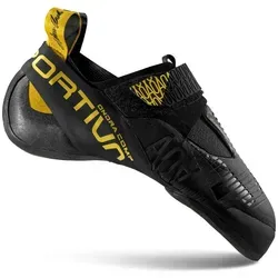 La Sportiva Ondra Comp Kletterschuhe schwarz/gelb 45 - Herren Kletterschuhe, optimal für Klettern mit außergewöhnlichem Grip und Präzision für beste Performance.