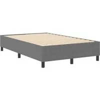 vidaXL Boxspringbett Hellgrau 120 x 200 cm von vidaXL