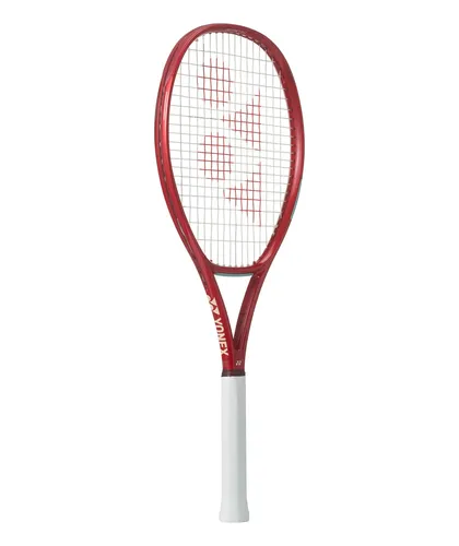 Yonex Tennisschläger VCore 8. Generation - 100in/300g - Turnier 2026 rot - unbesaitet - Leistungsstarker Tennisschläger für aggressive Spins, entwickelt mit Flex Force-Graphit für schnelles Flexen. Ideal für Turniere, bietet hervorragende Manövrierbarkeit und Stabilität.