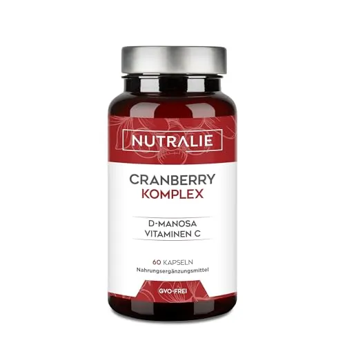 Preiselbeere Amerikanisch Vitamin C D-Mannose und Hibiskus + Ingwer