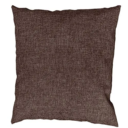 Pillows24 – Palettenkissen – Dekokissen 50x50 | Palettenauflage für Palettensofa | Sitz- und Rückenkissen für Europaletten | Palettenmöbel Indoor & Outdoor, UV-beständig | Made in EU | Braun