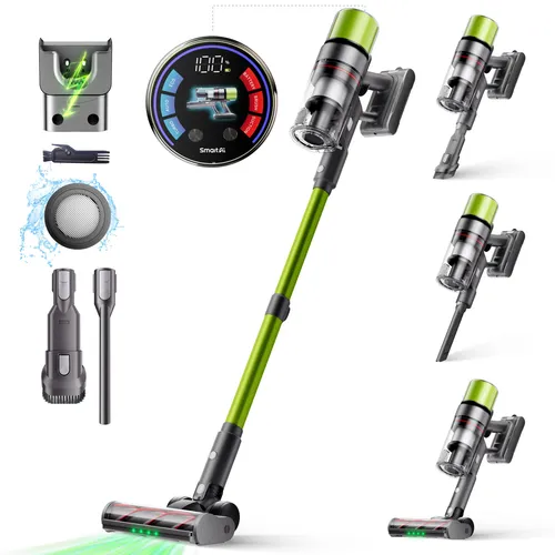 SmartAI V7 650W Handstaubsauger in grün von SmartAI