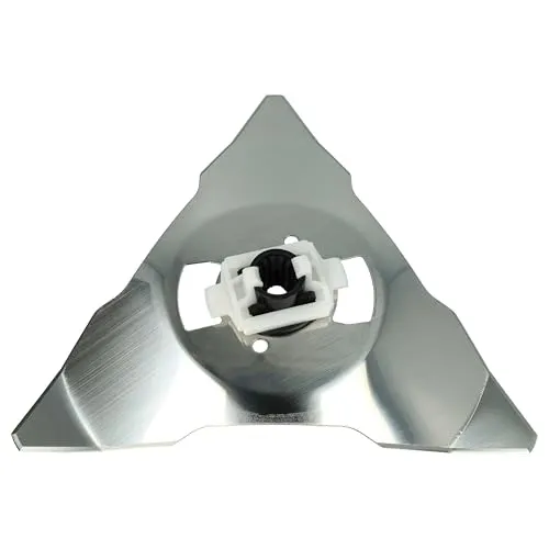 vhbw Ersatz-Messer kompatibel mit Robomow RS615 PRO (2016-2020), RS615 (2016) Rasenmäher - Ersatzklinge Silber, Edelstahl