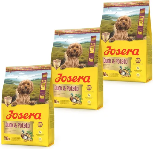 Josera MINI Adult Duck & Potato 3 x 3 kg